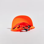 Transit Lite Cap - Neon Orange / Coral — VÅGA running cap — underside
