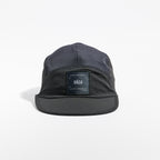 Transit Lite Cap - Black — VÅGA running cap — front view