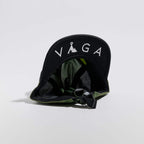Club Cap - Utility Green / Black — VÅGA running cap — underside