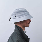 Feather Bucket Hat - Aluminium Grey