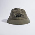 Feather Bucket Hat - Taupe