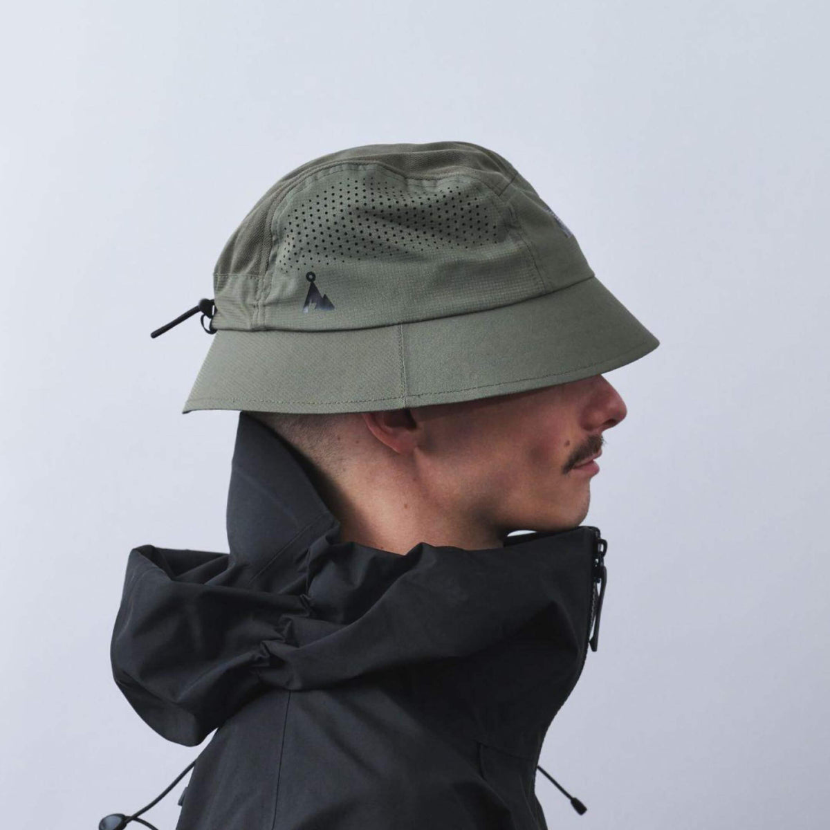 Feather Bucket Hat - Taupe