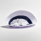 Feather Bucket Hat - White