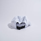 Feather Racing Cap - White — VÅGA running cap — back view