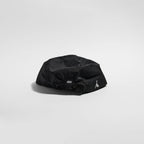 Night Club Cap 2.0 - Black — VÅGA running cap — back view