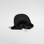 Night Club Cap 2.0 - Black — VÅGA running cap — underside