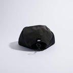 Pacer Cap - Charcoal / Black / Brown — VÅGA running cap — back