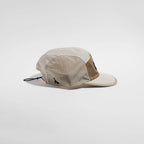 Pacer Cap - Dust Grey / Taupe — VÅGA running cap — side